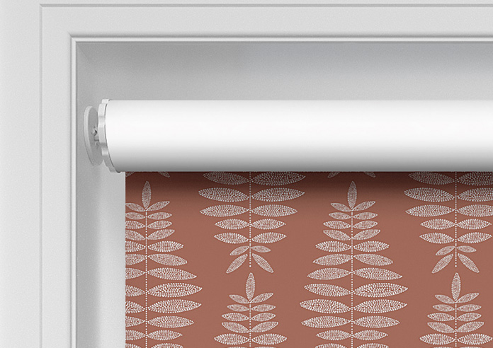 Fern Leaves, Russett - Twist&Fit Roller Blind - Image 10